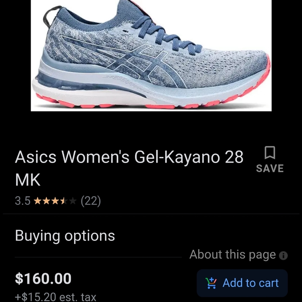 Gel kayano 28 MK